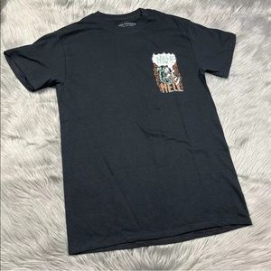Linda Finegold Black High As Hell Reaper T Shirt Size Small